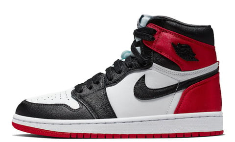 Wmns Air Jordan 1 Retro High 'Satin Black Toe' CD0461-016