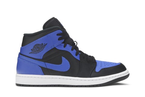 Air Jordan 1 Mid 'Hyper Royal' 554724-077