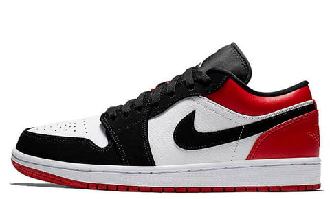 Air Jordan 1 Low 'Black Toe' 553558-116