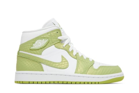 WMNS AIR JORDAN 1 MID SE 'GREEN PYTHON' DV2959-113