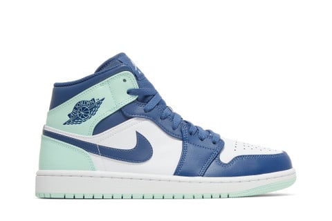 Air Jordan 1 Mid 'Blue Mint' 554724-413