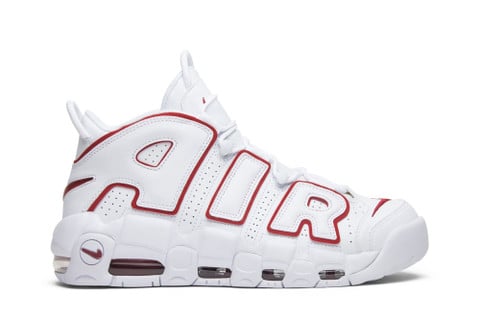 Air More Uptempo 'White Varsity Red' 2018 921948-102