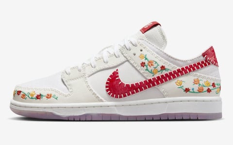 NIKE SB DUNK LOW DECON N7 SAIL RED FD6951-700