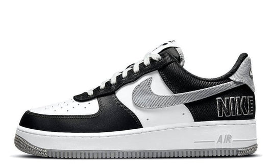 Nike Air Force 1 EMB Black Silver CT2301-001