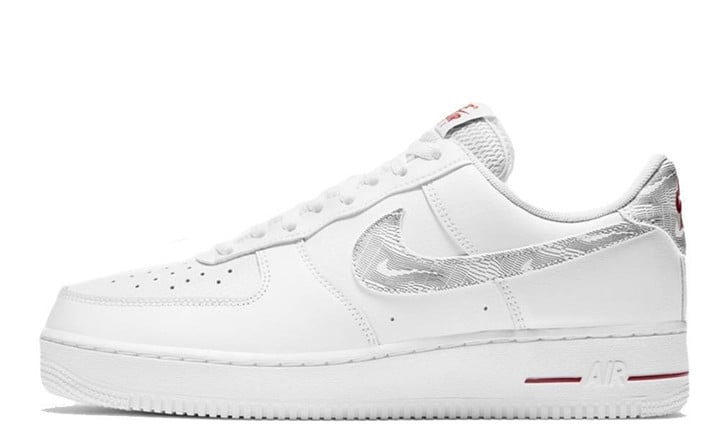 Nike Air Force 1 Low Topography White Red DH3941-100