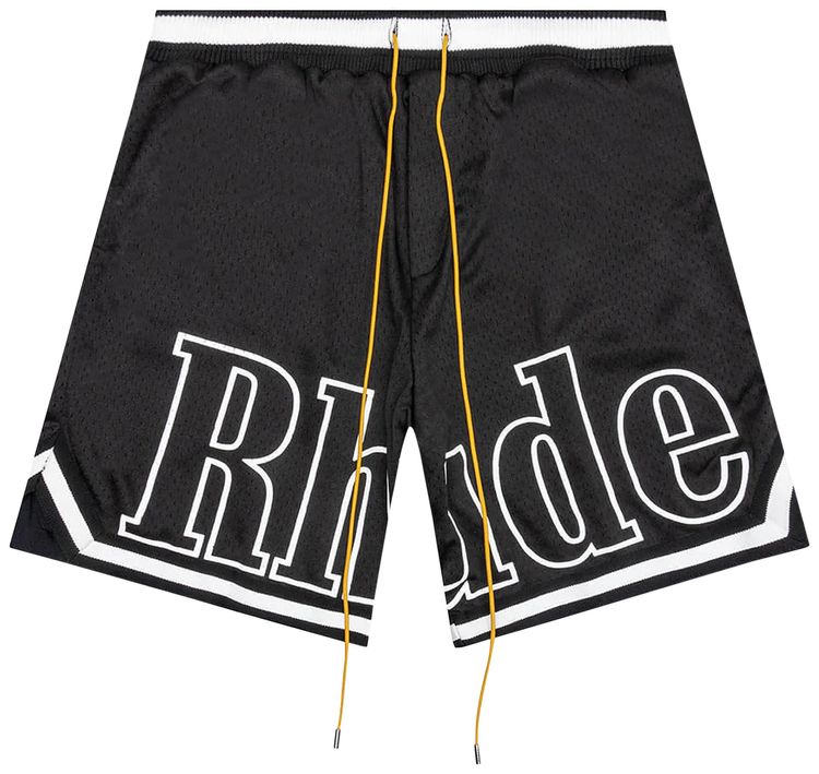 RHUDE COURT LOGO SHORT 'BLACK'