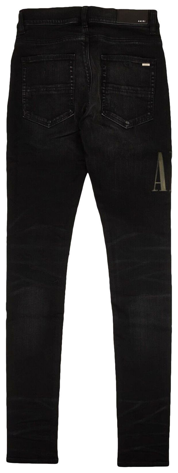 AMIRI CORE APPLIQUE JEAN 'AGED BLACK'