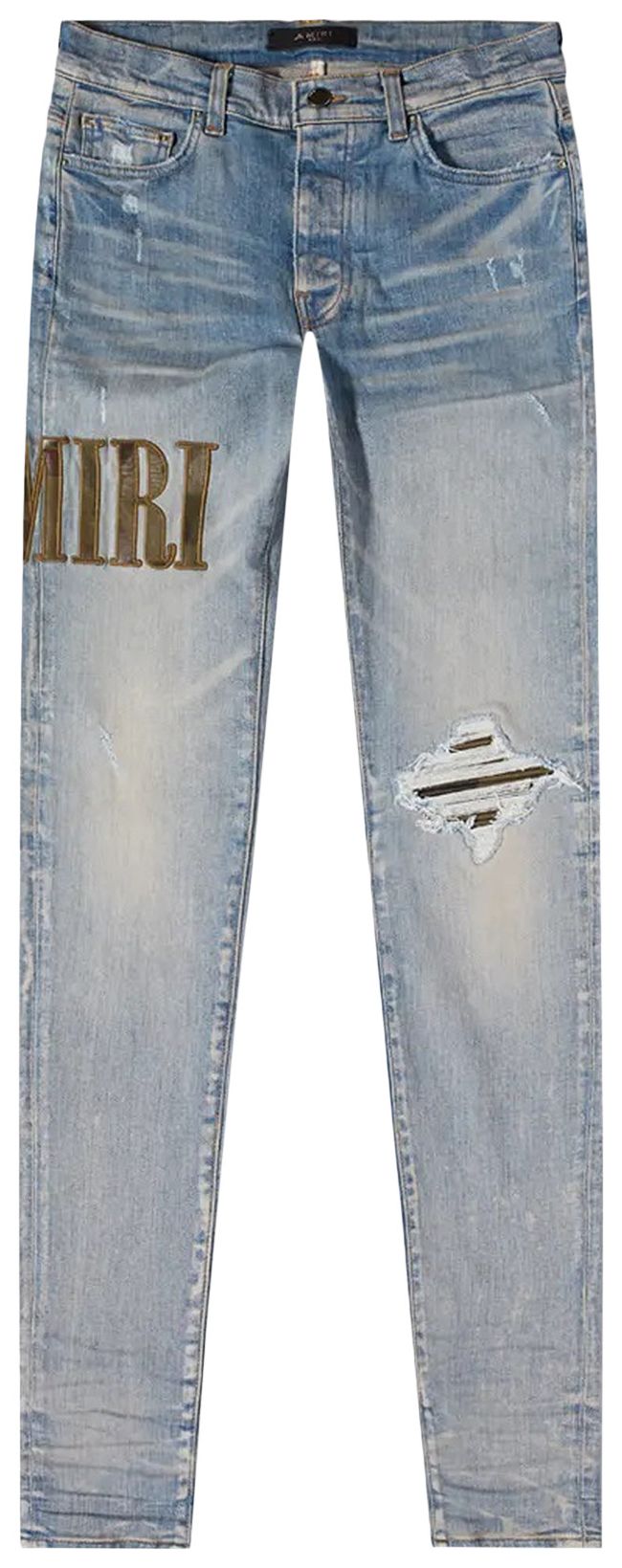 AMIRI CORE APPLIQUÉ JEAN 'CLAY INDIGO'