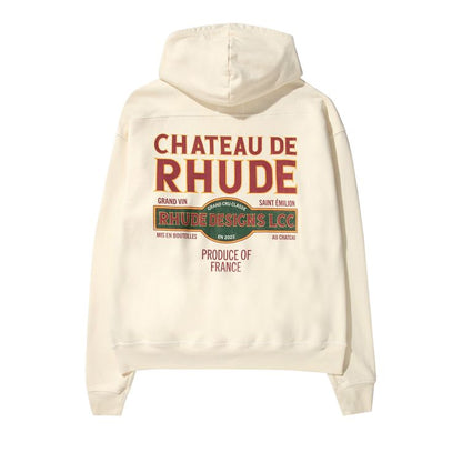 RHUDE CHATEAU DE RHUDE HOODIE 'VINTAGE WHITE'