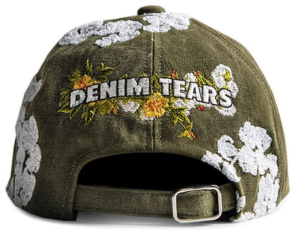 READYMADE X DENIM TEARS WREATH CAP 'GREEN'