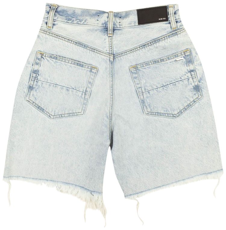 AMIRI TIE DYE THRASHER JEAN SHORTS 'BLUE'