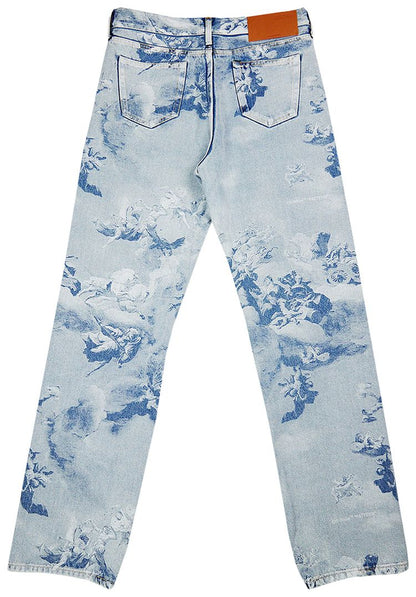 OFF-WHITE SKATE JEANS 'AZZURRO'