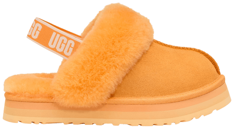 Funkette Slipper Kids 'Papaya Orange'