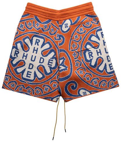 RHUE BANDANA KNIT SHORT 'RED/BLUE/WHITE'