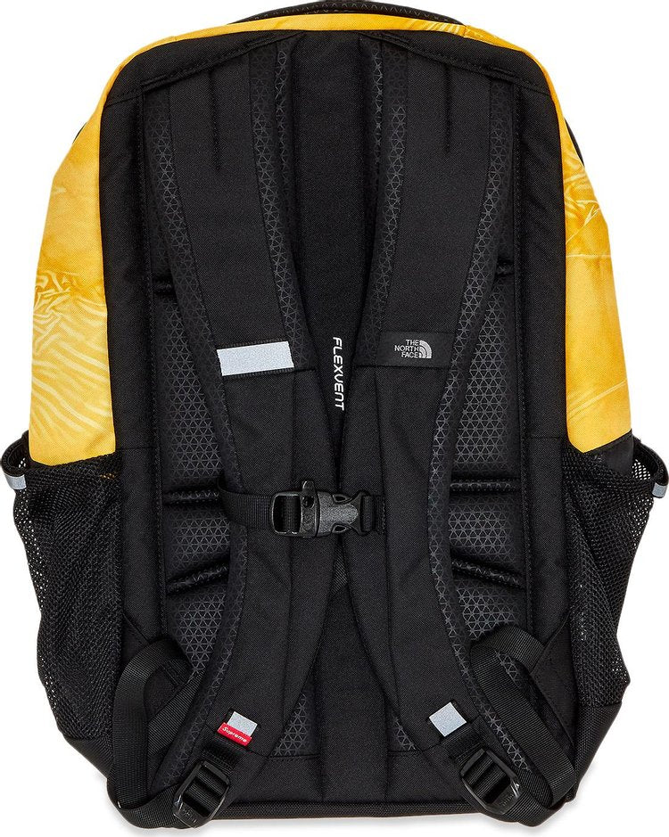 SUPREME X THE NORTH FACE PRINTED BOREALIS BACKPACK 'YELLOW'