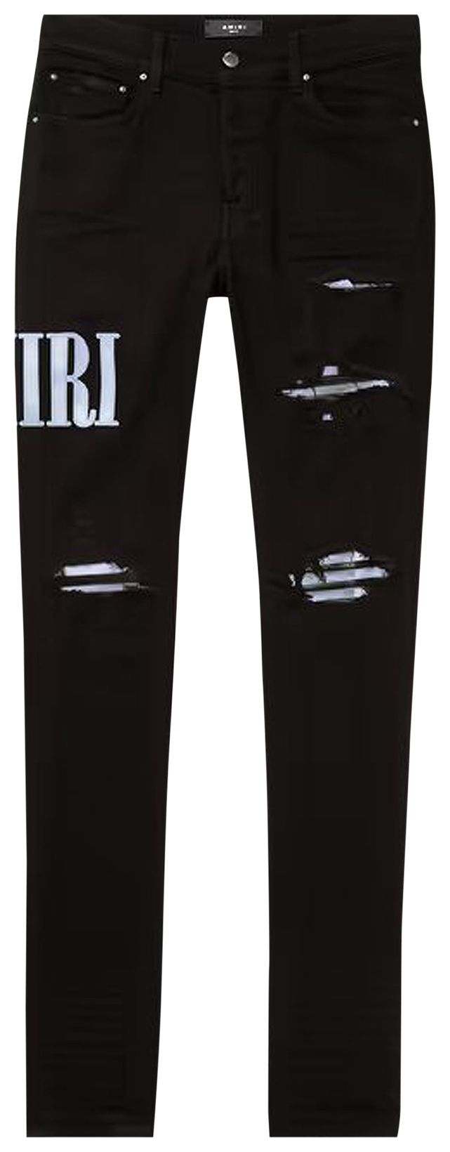 AMIRI TIE DYE CORE LOGO JEAN 'BLACK'