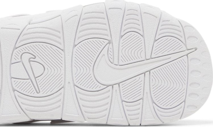 AIR MORE UPTEMPO SLIDE 'WHITE UNIVERSITY RED'