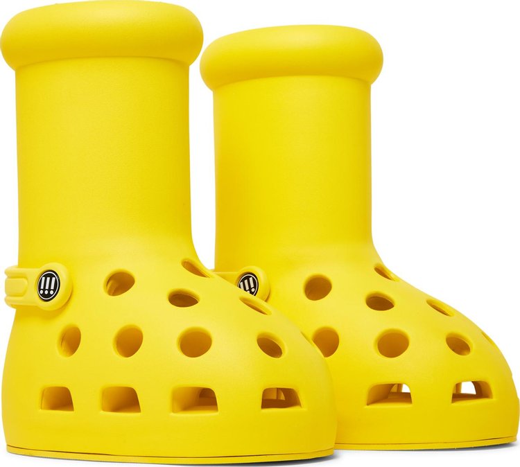 CROCS X MSCHF BIG RED BOOT 'YELLOW'