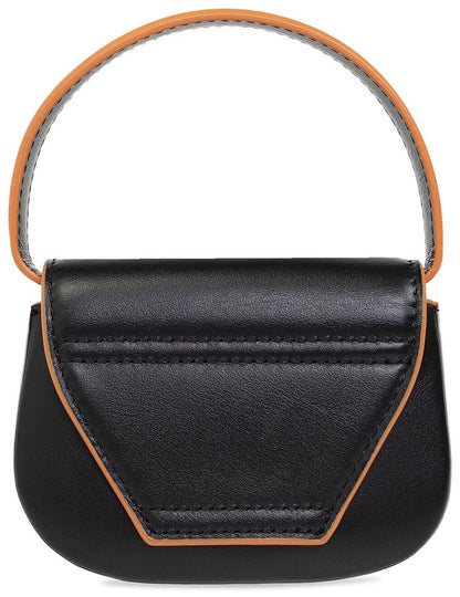 DIESEL 1DR XS CROSSBODY BAG 'BLACK/ORANGE'