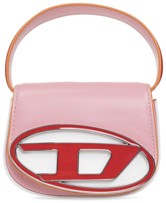 DIESEL 1DR XS CROSSBODY BAG 'PINK/RED/WHITE'