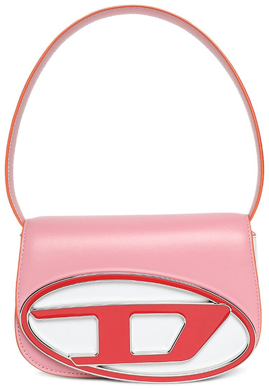 DIESEL 1DR SHOULDER BAG 'PINK/RED/WHITE'