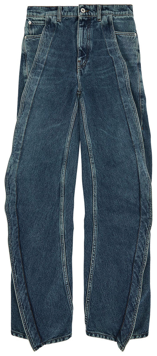 Y/PROJECT EVERGREEN BANANA JEANS 'VINTAGE BLUE'