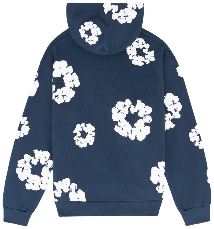 DENIM TEARS THE COTTON WREATH SWEATSHIRT 'NAVY'