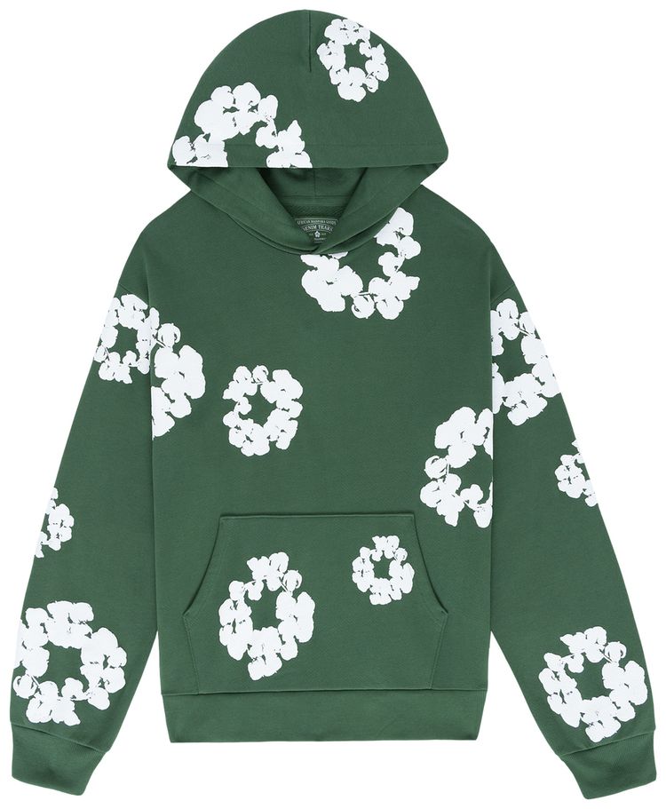 DENIM TEARS THE COTTON WREATH SWEATSHIRT 'GREEN'