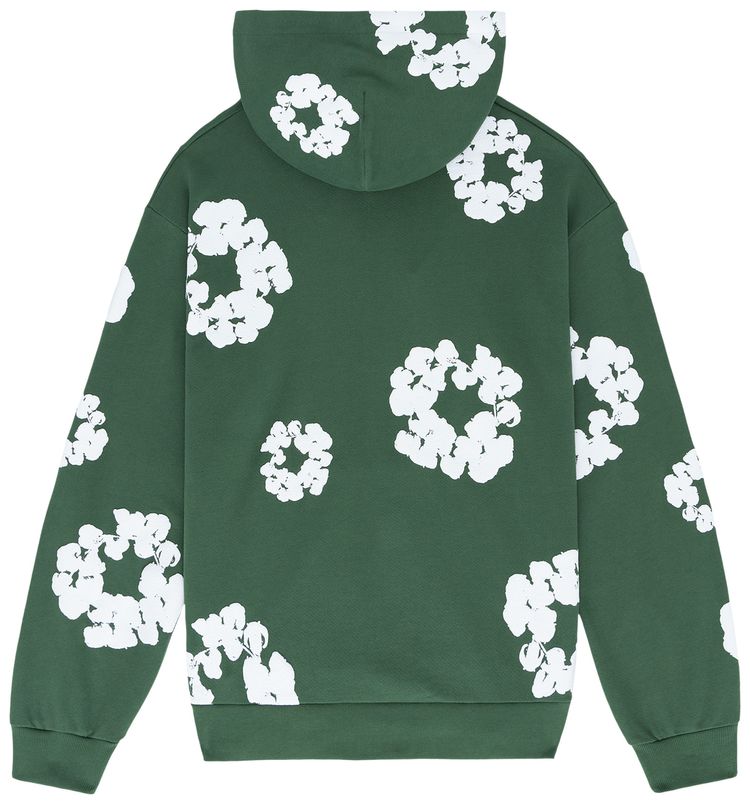 DENIM TEARS THE COTTON WREATH SWEATSHIRT 'GREEN'