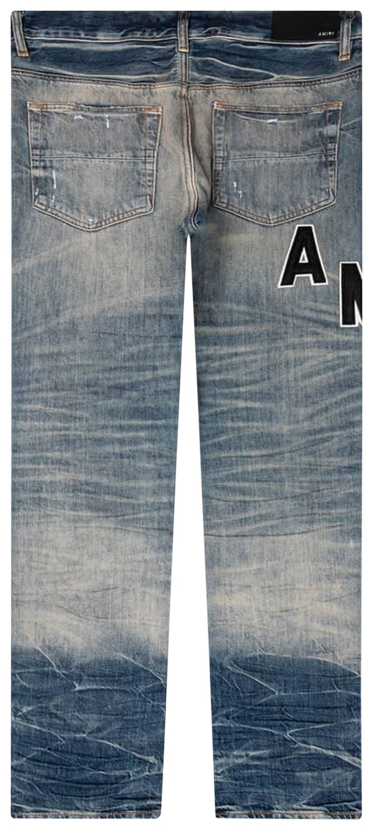 AMIRI HOCKEY LOGO STRAIGHT JEAN 'VINTAGE INDIGO'