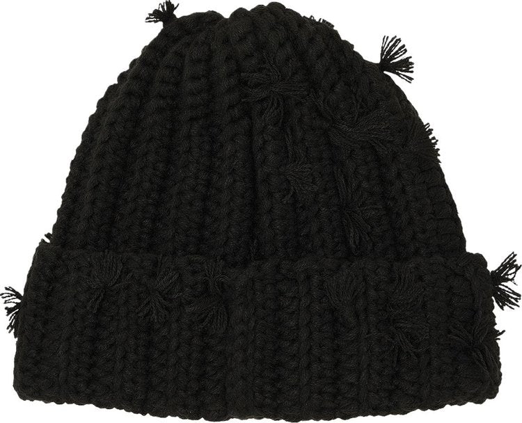 SUPREME HAND TIED BEANIE 'BLACK'