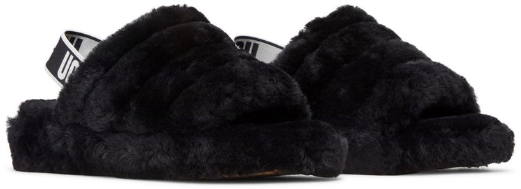 WMNS FLUFF YEAH SLIDE 'BLACK'