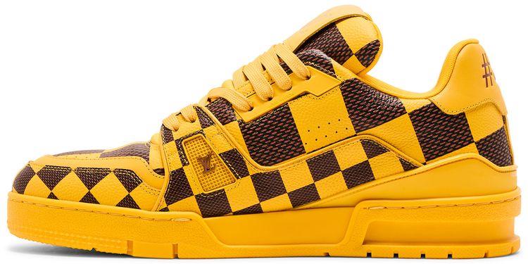 LOUIS VUITTON TRAINER 'DAMIER POP - YELLOW'