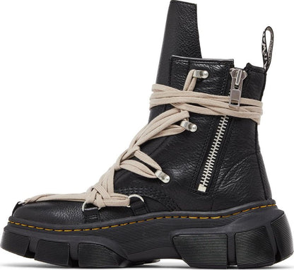 DR. MARTENS X RICK OWENS 1460 DMXL MEGALACE BOOT 'BLACK'