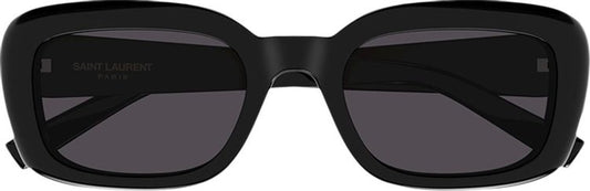 SAINT LAURENT SUNGLASSES 'SHINY SOLID BLACK'