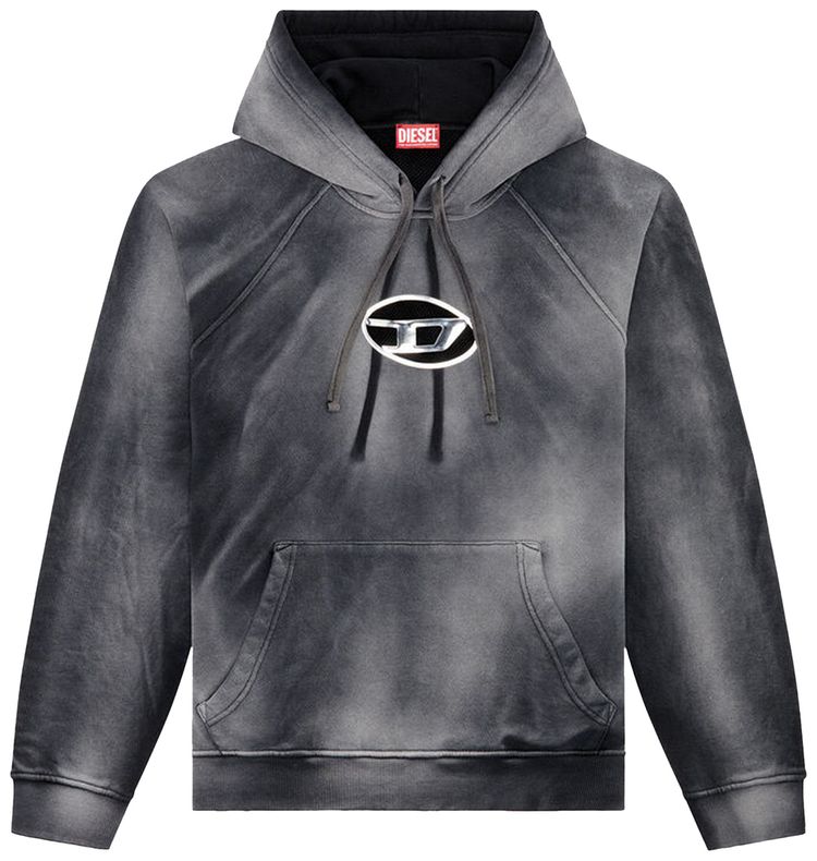 DIESEL S-ROXT-HOODIE 'DEEP BLACK'