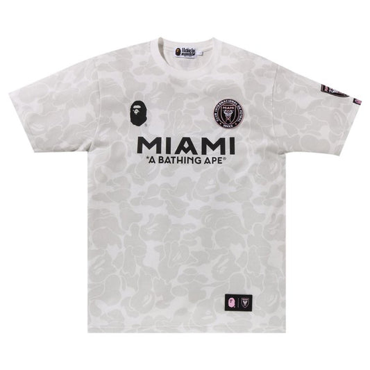 BAPE X INTER MIAMI CF CAMO TEE 'WHITE'