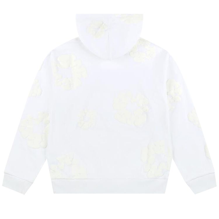 DENIM TEARS MONO COTTON WREATH SWEATSHIRT 'WHITE'