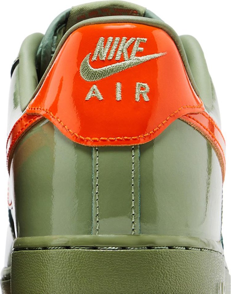 AIR FORCE 1 LOW '07 PREMIUM 'OIL GREEN SAFETY ORANGE'