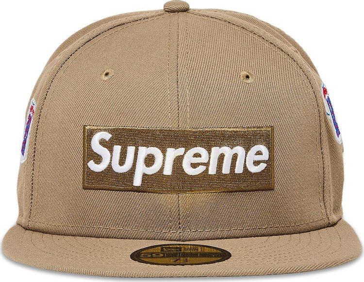 SUPREME JERSEYS BOX LOGO NEW ERA 'KHAKI'