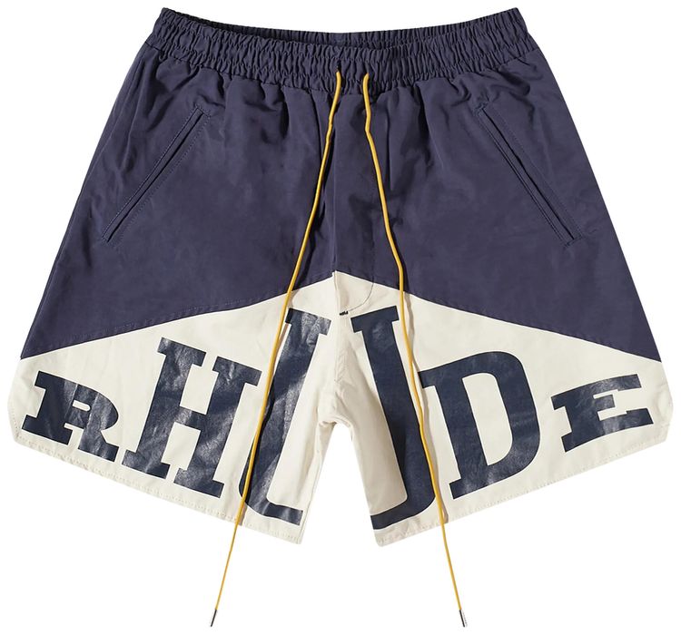 RHUDE YACHTING SHORT 'NAVY/CREAM'