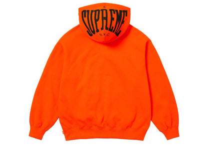 Supreme Warm Up Hooded Sweatshirt (SS24) Bright Orange