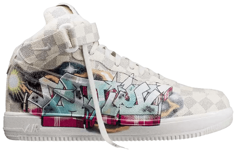 LOUIS VUITTON X AIR FORCE 1 MID 'GRAFFITI'