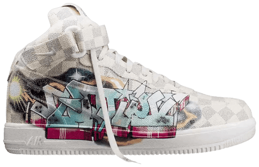 LOUIS VUITTON X AIR FORCE 1 MID 'GRAFFITI'