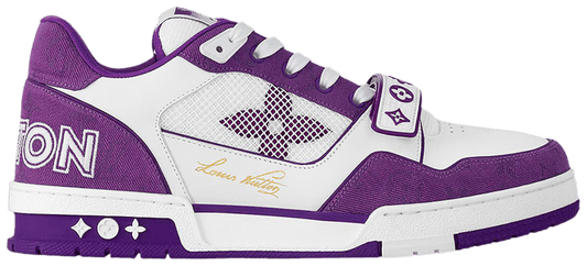 LOUIS VUITTON TRAINER 'PURPLE MONOGRAM DENIM'