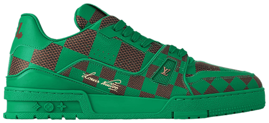 LOUIS VUITTON TRAINER 'DAMIER POP - GREEN'