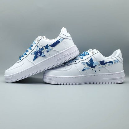 Bapesta Low 'ABC Camo - Blue'