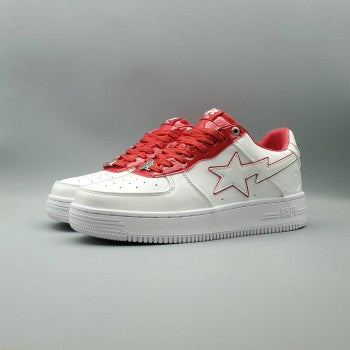 Bapesta #8 M1 'White Red'