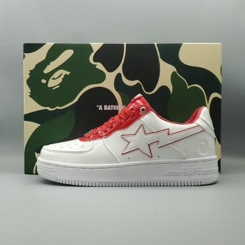 Bapesta #8 M1 'White Red'