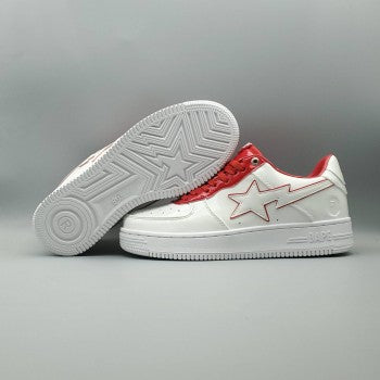 Bapesta #8 M1 'White Red'